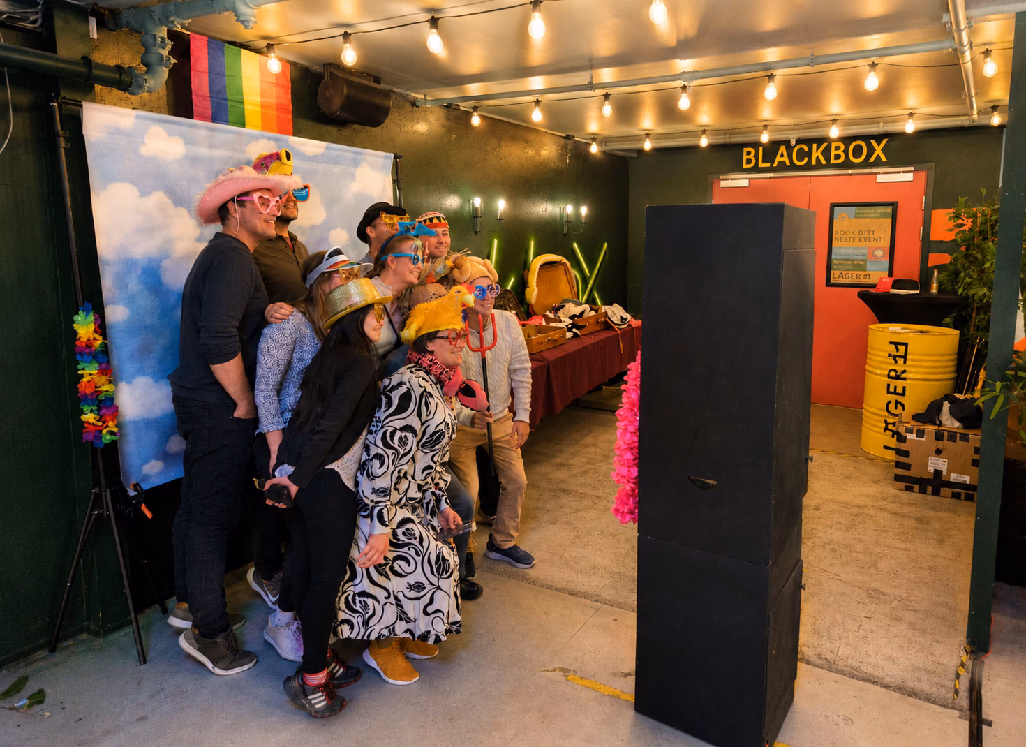 Fotoboks for firmafest i Trondheim