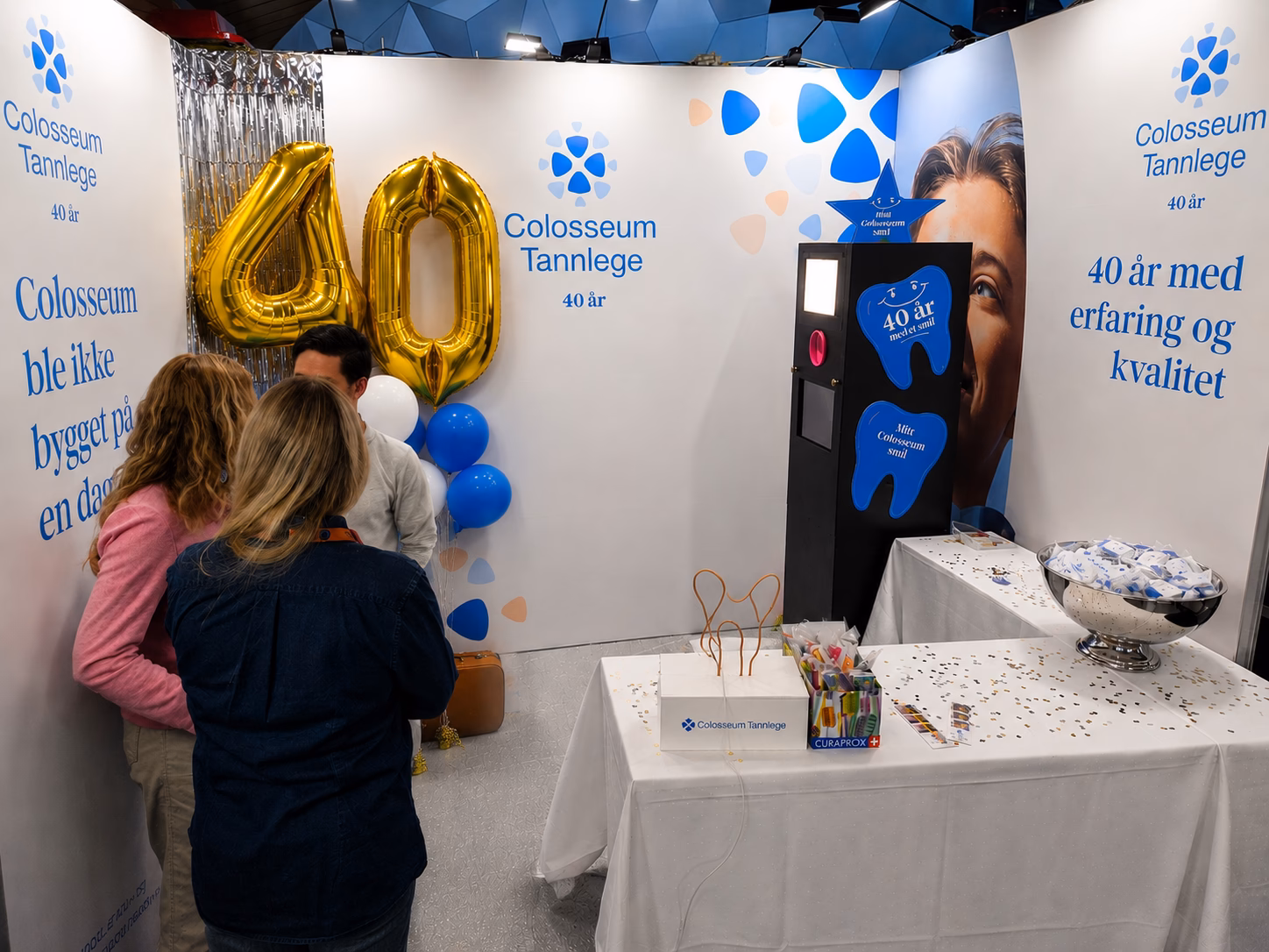 Fotoboks for messe i Trondheim